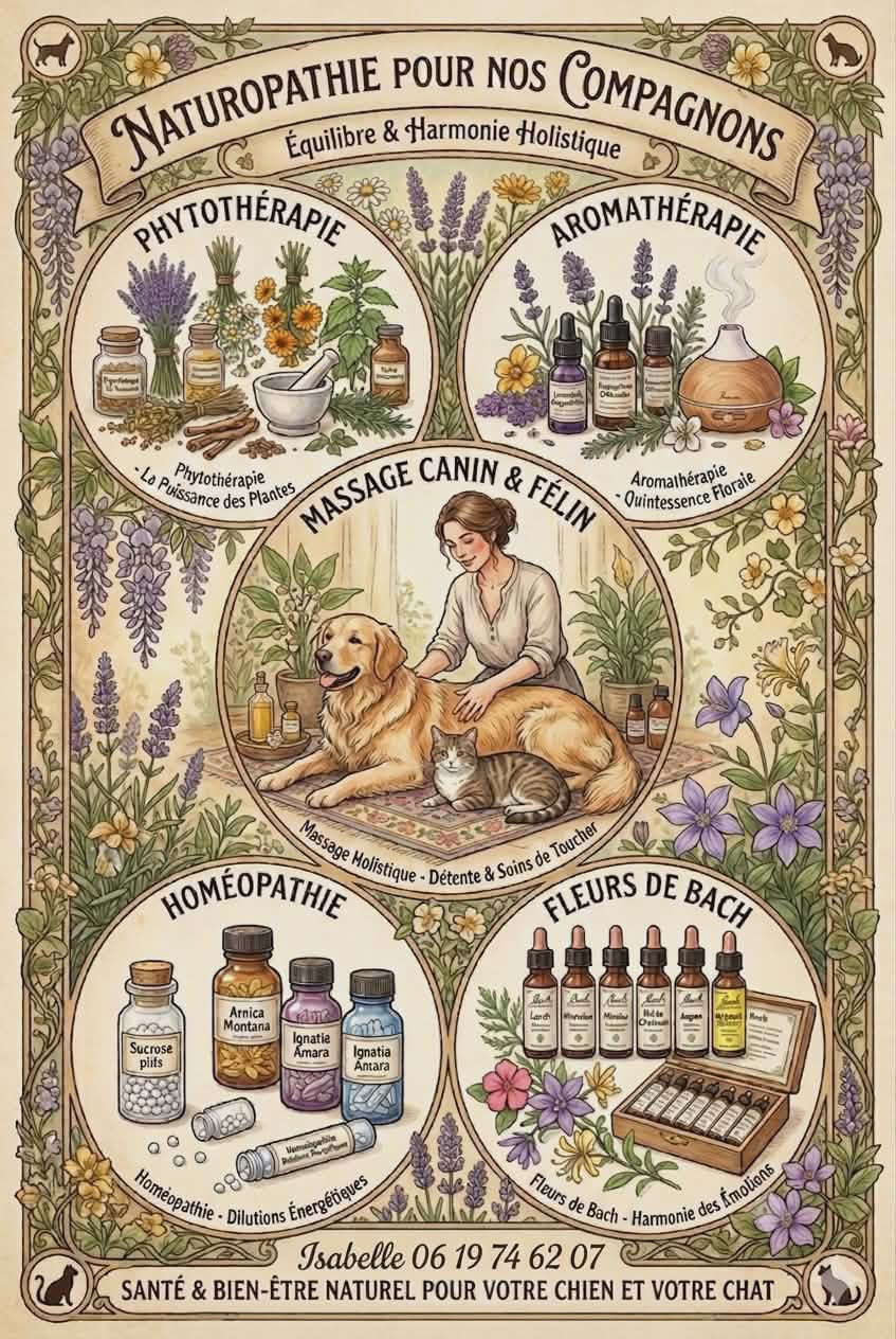 Naturopathie animal et massage